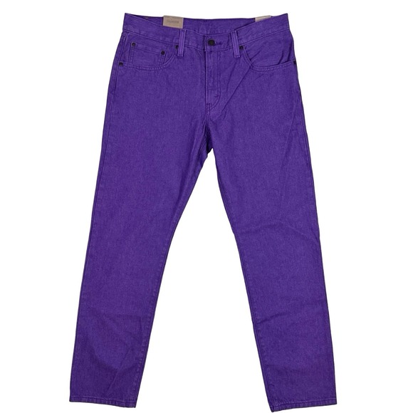 Levi's Purple Middy Straight Jeans Women's Size 30x30 Denim Pants - Picture 3 of 7